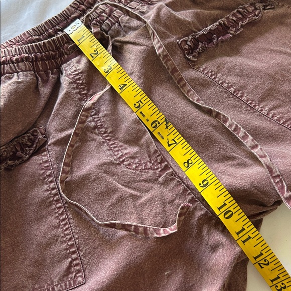 EUC FP One Arabella Elegant Wide Leg Pants - in Mocha Mauve (Pockets) - Picture 7 of 9